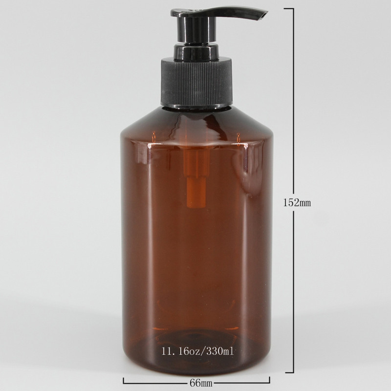 330ml Pump Head Hand Sanitizer Shampoo Pump Bottles