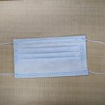 95 Grade Non Woven Fabric 3 Ply Blue Civil Protective Face Mask