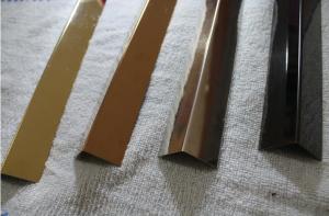 Wholesale Polished Finishes Rose Gold Stainless Steel Trim Strip 201 304 316 from china suppliers