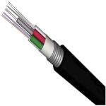 4 Core Armored Fiber Optic Cable Direct Burial Single Mode