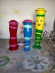 Fiberglass Water Games For Children Spray Water Park And Swimming Pool