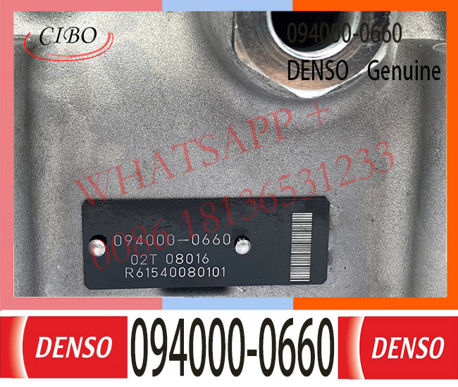 094000-0660 DENSO Diesel Engine Fuel HP0 pump 094000-0662 094000-0660 R61540080101 for HOWO WD615