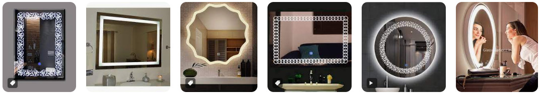 LED Bathroom Mirror Copper Free Mirror Customized