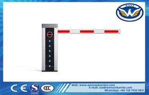 Wholesale LED Light DC Brushless Intellgent Vehicle Barrier Gate With Powder-coated Steel Construction from china suppliers
