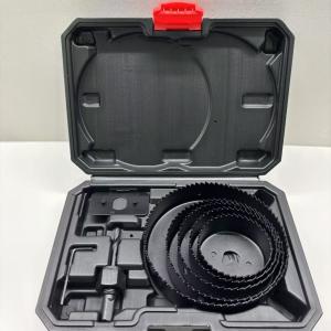 Wholesale Customizable 8PC High Carbon Steel Hole Saw Set 50# Material Black Oxide from china suppliers
