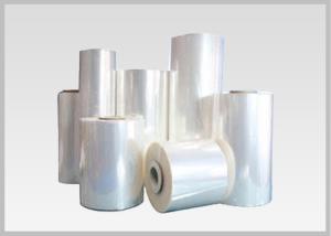 Wholesale 40 MIC Clear Blown PVC Heat Shrink Film Rolls For Thermo shrinking / Sleeve / Labels from china suppliers
