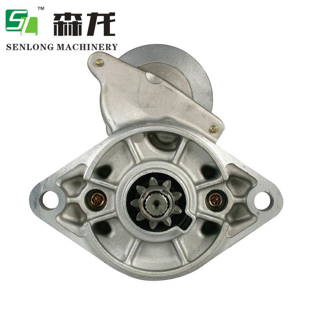 12V 1.2KW 9T Excavator Starter Isuzu Motor 128000-1900 128000-7560 128000-2040 0986016261 CST40189AS 028000190 128000190