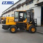 Chinese Engine 3 Ton Rough Terrain Forklift Truck 3m / 4m Lifting Height