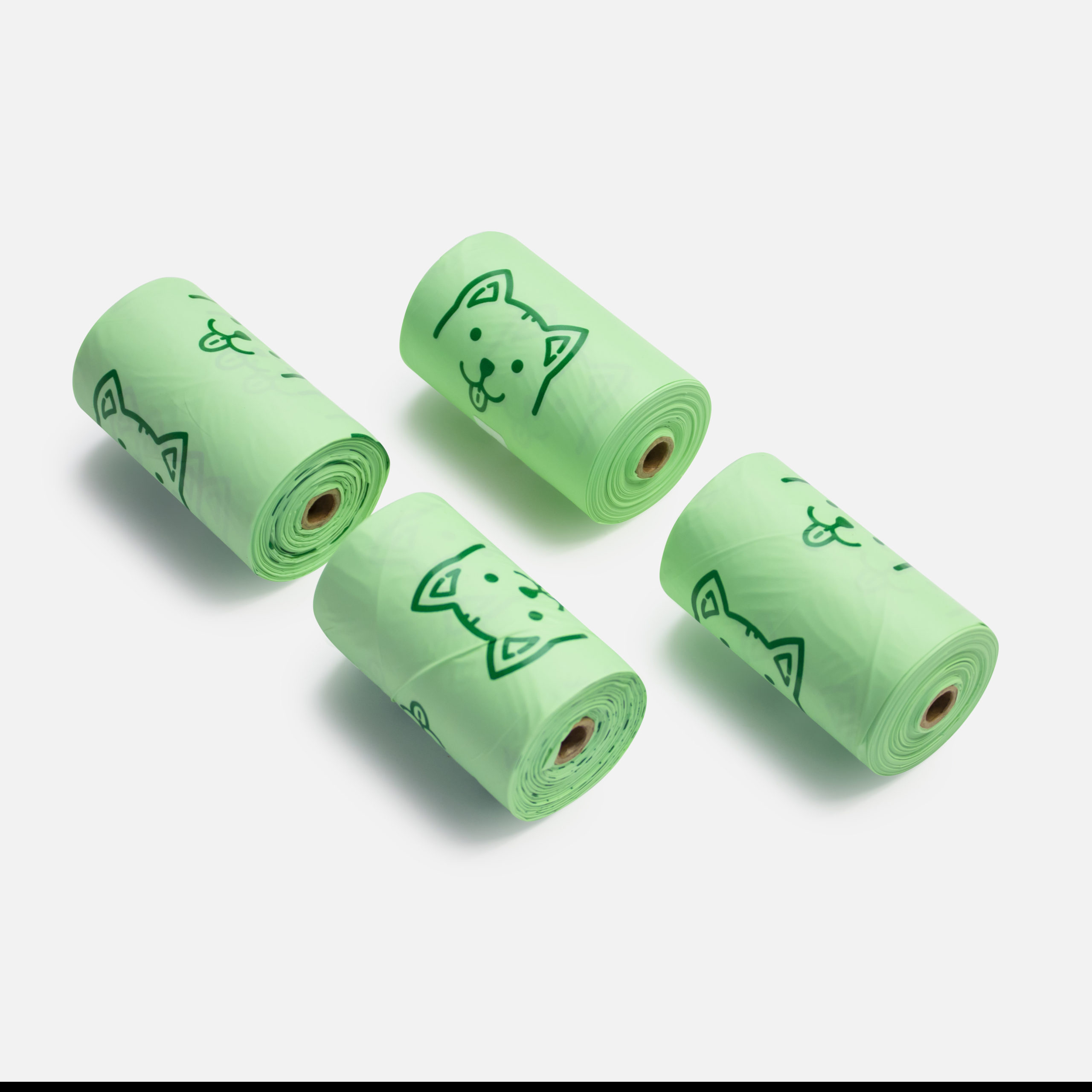 China Manufacture custom cornstarch dog poop bags dog poop bag holder poop bags for dogs for pet