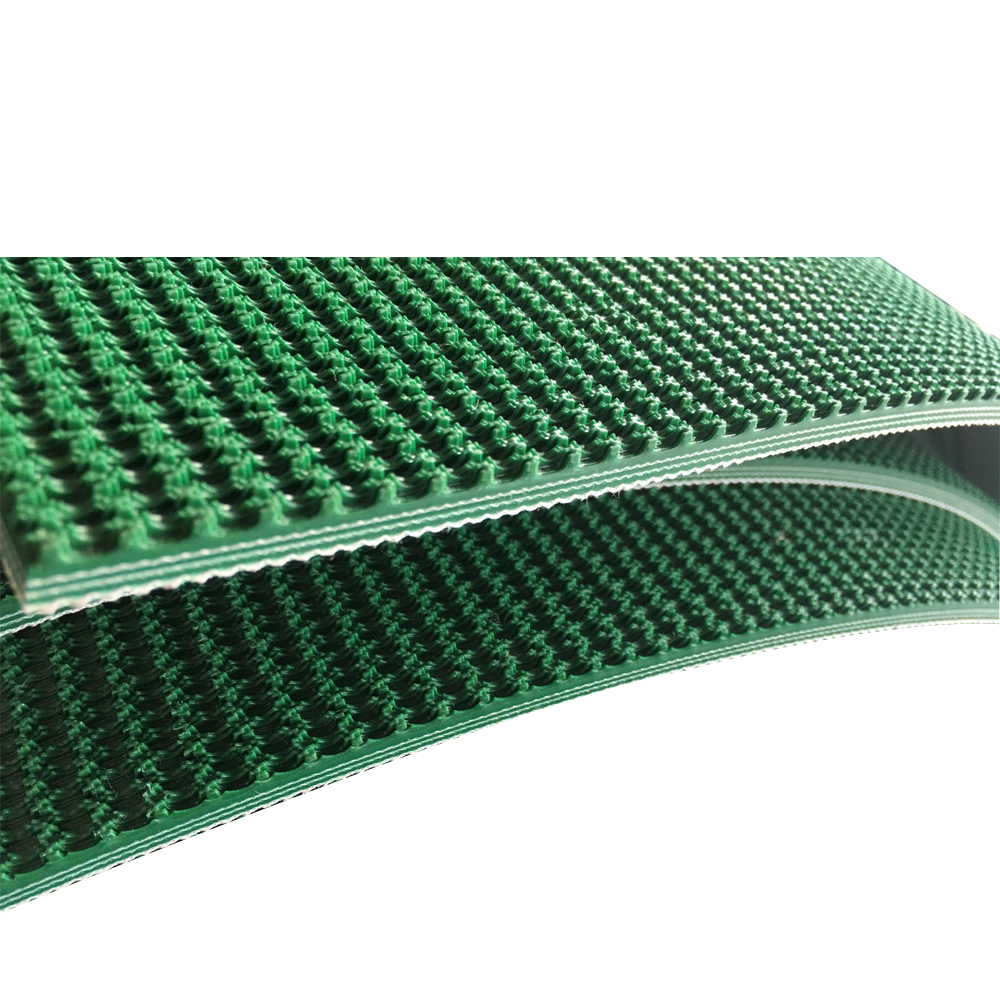 Rough Surface PVC Conveyor Belt for Package Width or Diameter 100mm-2000mm