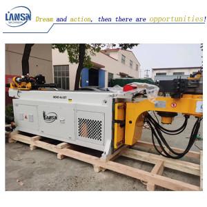 China Hydraulic Steel Pipe Bending Machine 50CNC Full Auto Numerical Control on sale