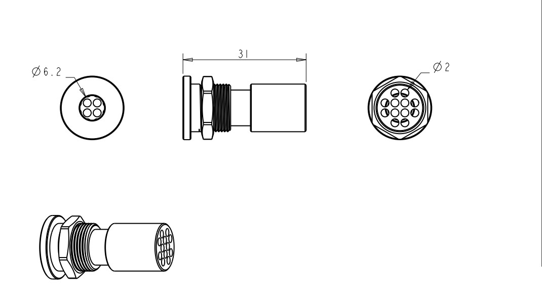 5mm Diameter Cable Fiber Ribbon Splitter 12 Strand Fiber Fan Out Kit