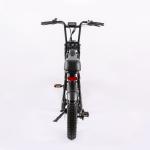 Customisable 48V 1000W Vintage Electric Motorbike with 20" Wheels and Large Size