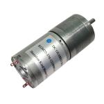 25x4mm Central Long Shaft Brushed Gear Motor 5000rpm Dustproof