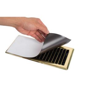 Wholesale 0.5-1mm Thickness High Strength Magnetic Vent Cover with White PVC Coated from china suppliers