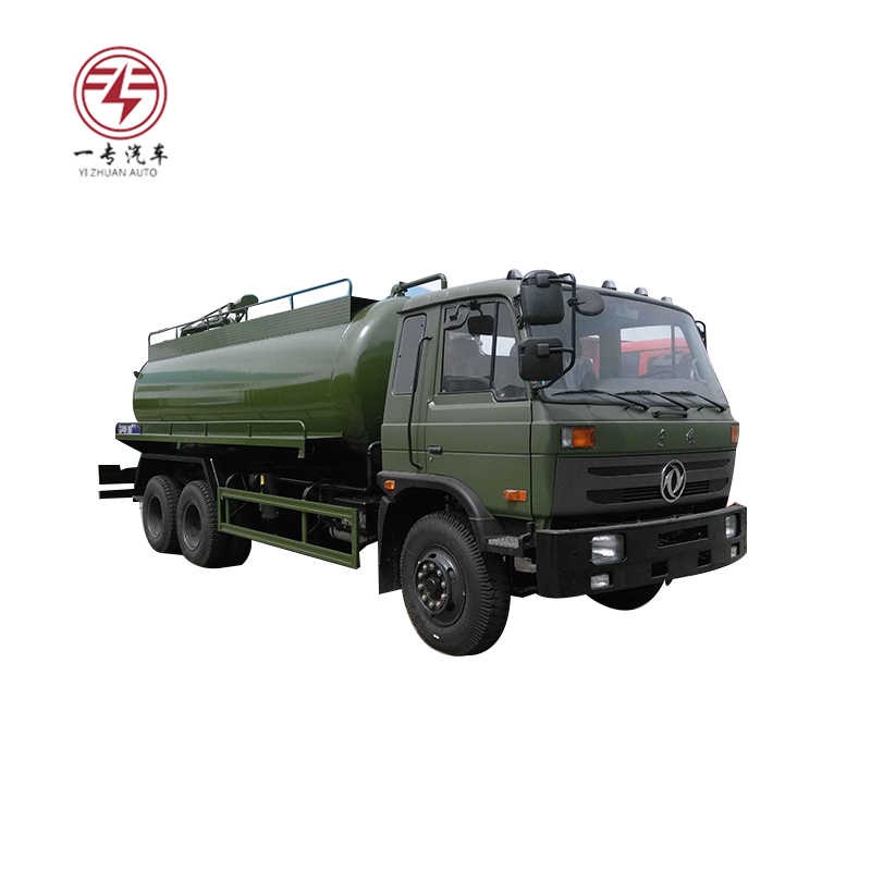 110 Kw Euro 4 Diesel Mini Vacuum Sewage Suction Truck for Manual Sewage Disposal