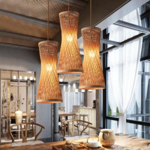Wholesale Modern jute pendant lights For Living room Bedroom Restaurant Lighting Fixtures (WH-WP-16) from china suppliers