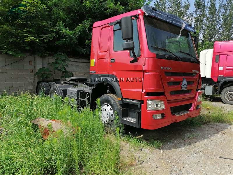 102km/h 70 Ton 375HP SINO Used Tractor Trucks