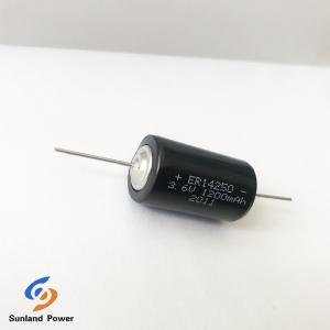 Wholesale Wide Temperature 3.6V ER14250 1200mAh LiSOCl2 Battery Non Rechargeable For Rain Detector from china suppliers