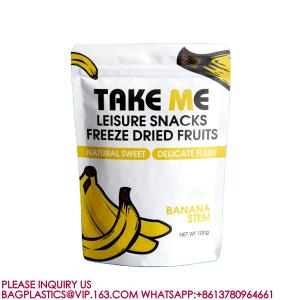 Wholesale Resealable Pouch Bag Self-Standing Food Storage Bag Packaging Nut Snack Dry Fruit Bag from china suppliers