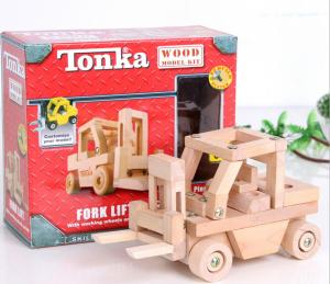 Wholesale TONKA wooden toys / assembling truck model / Educational Toys / DIY Toy from china suppliers