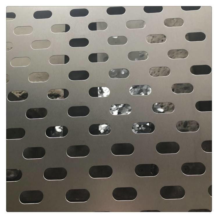 Slotted Hole Perforated Metal Sheet Stainless Steel Galvanized Steel Carbon Steel Sheet