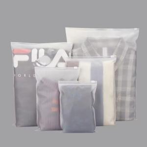 Wholesale Moisture Resistant Clear Plastic Zipper Pouch For Shoes Clothing Protects Against Dust from china suppliers