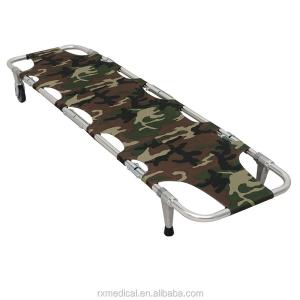 Wholesale Camouflage Emergency Folding Stretcher CE Certified Collapsible Stretcher from china suppliers