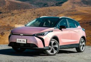 Wholesale Luxury ECO Friendly Electric Cars 4 Wheel Drive SUV Geely Geometry M6 450km CLTC from china suppliers