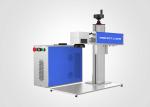 10w 20W 50w 100w PVC / Steel Galvo Scanner Fiber Laser Marking Equipment