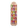 Buy cheap Creative Double Side Display Rack Wood Snacks Rotating Retail Display Stand from wholesalers
