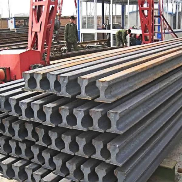Hms1-2 Q235B 45#Mn Railroad Rail Steel R50 U71mn Crane Rail Steel Track Rail