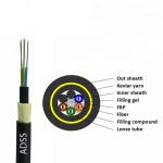 Optical Fiber Long Span Aerial Fiber Cable All Dielectric Fiber Optic Cable Up