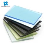Construction Coated Float Glass 15mm Ultra Clear Tempered Laminated Glass