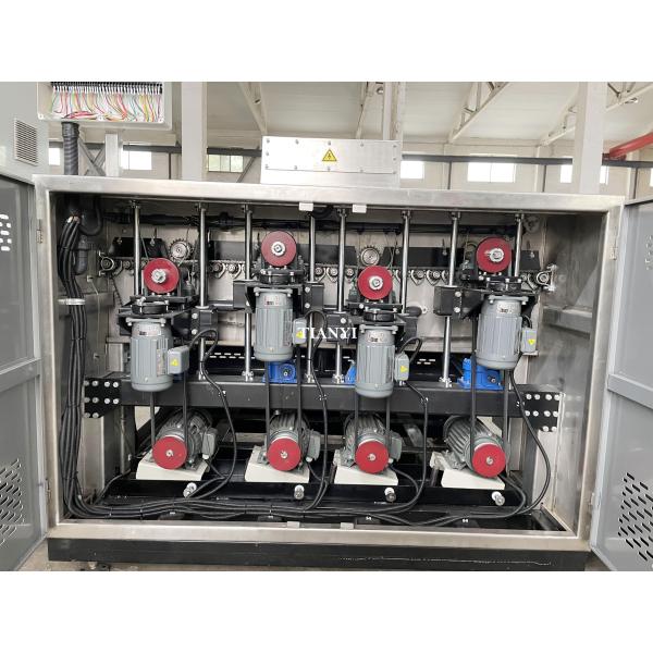 Ceramic Scrubbing Polishing Machine Brushing Equipment For Ceramic PCBs
