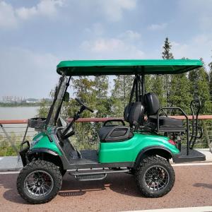 Wholesale ODM 4 Wheel Electric Golf Cart 10 Inch TFT IP66 CARplay Display 4 Seater from china suppliers