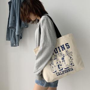 Wholesale Children Boys Girls 12 Oz Canvas Tote Bag Designer Grocery Bags For Shopping from china suppliers