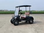 Two Seater Black Classic New Energy Lithium Battery Electric Golf Cart