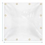 Waterproof UV Resistant Heavy Duty Pvc Transparent Film Vinyl Tarpaulin Cover