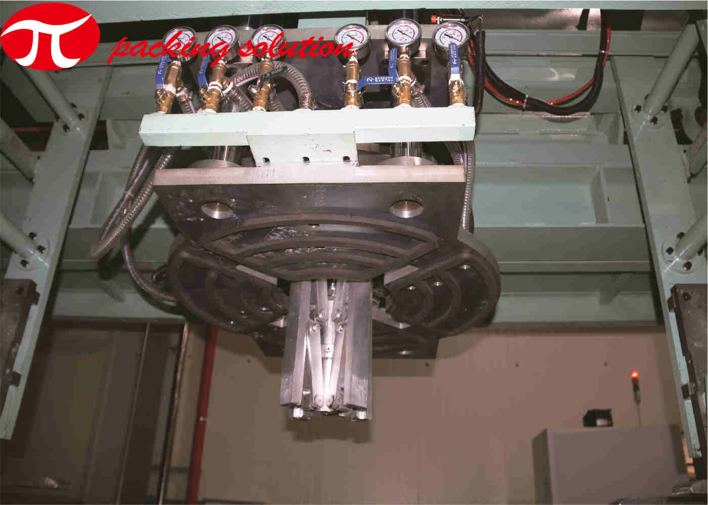 Pneumatic Copper Coil Packing Line ID 300mm With Turning Handling Welding