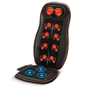 Wholesale Remote Control Deep Tissue Back Massage Cushion , Lumbar Massage Chair Cushion from china suppliers