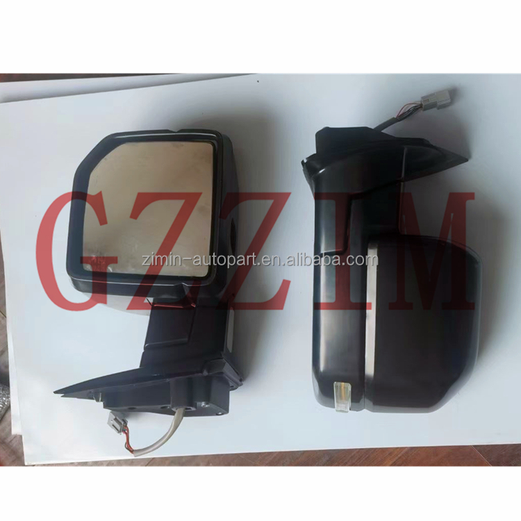 Black ABS Plastic Car Side Mirrors F150 Backup Camera Mirror