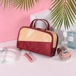 Ladies Waterproof PU Leather Toiletry Wash Bag