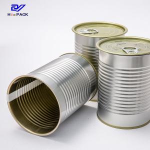 Wholesale Food Safety Round Tin Box 700g 800g 900g Tinplate Can With Aluminum Lid from china suppliers