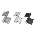 6063-T5 Primary Aluminum Door Hinge For Customizable European Standard
