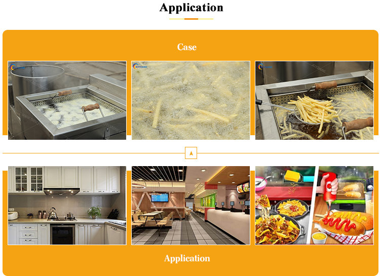 Beverage Food 200kg/H Banana Plantain Potato Chips Chicken Frying Machine