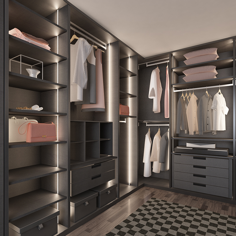A220D Recessed Mount Ra 90 Wardrobe Cabinet Bookshelf Furnitures Led Light 1000mm Cable Length