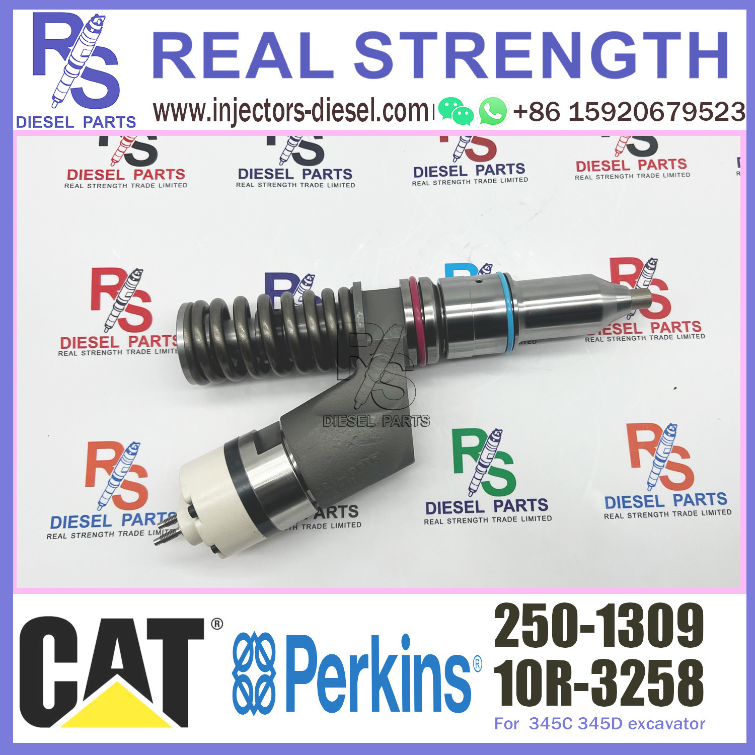 250-1309 2501309 Perkins Diesel Injector 10R-3258 10R3258 C13 CAT Fuel Injector