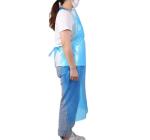Disposable medical plastic pe apron for hospital waterproof hdpe aprons for