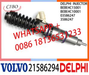 Wholesale Common Rail Fuel Diesel Injector BEBE4C15001 BEBE4C10001 21586294 03586247 3586247 E1 for VOL 9.0 LITRE TRUCK from china suppliers